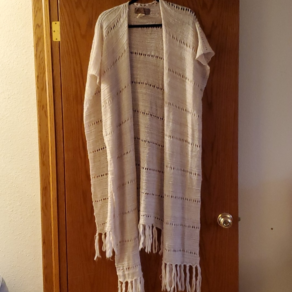 Free People long wrap cardigan sweater